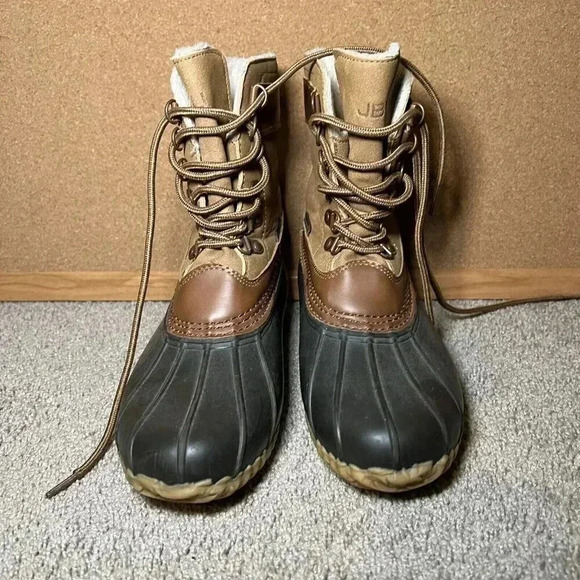 JBU By Jambu Women's Size 6.5m Duck Boots Quebec Laceup - Picture 8 of 9